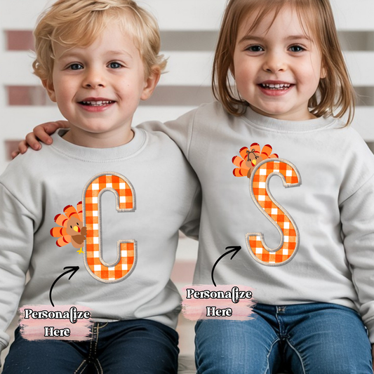 Peeping Turkey Nameplate -  ‼️Fully Customizable Transfer‼️