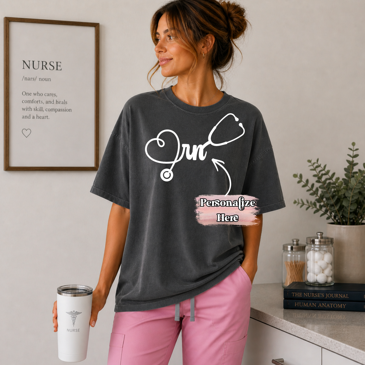 Stethoscope Text - ‼️Fully Customizable Transfer‼️