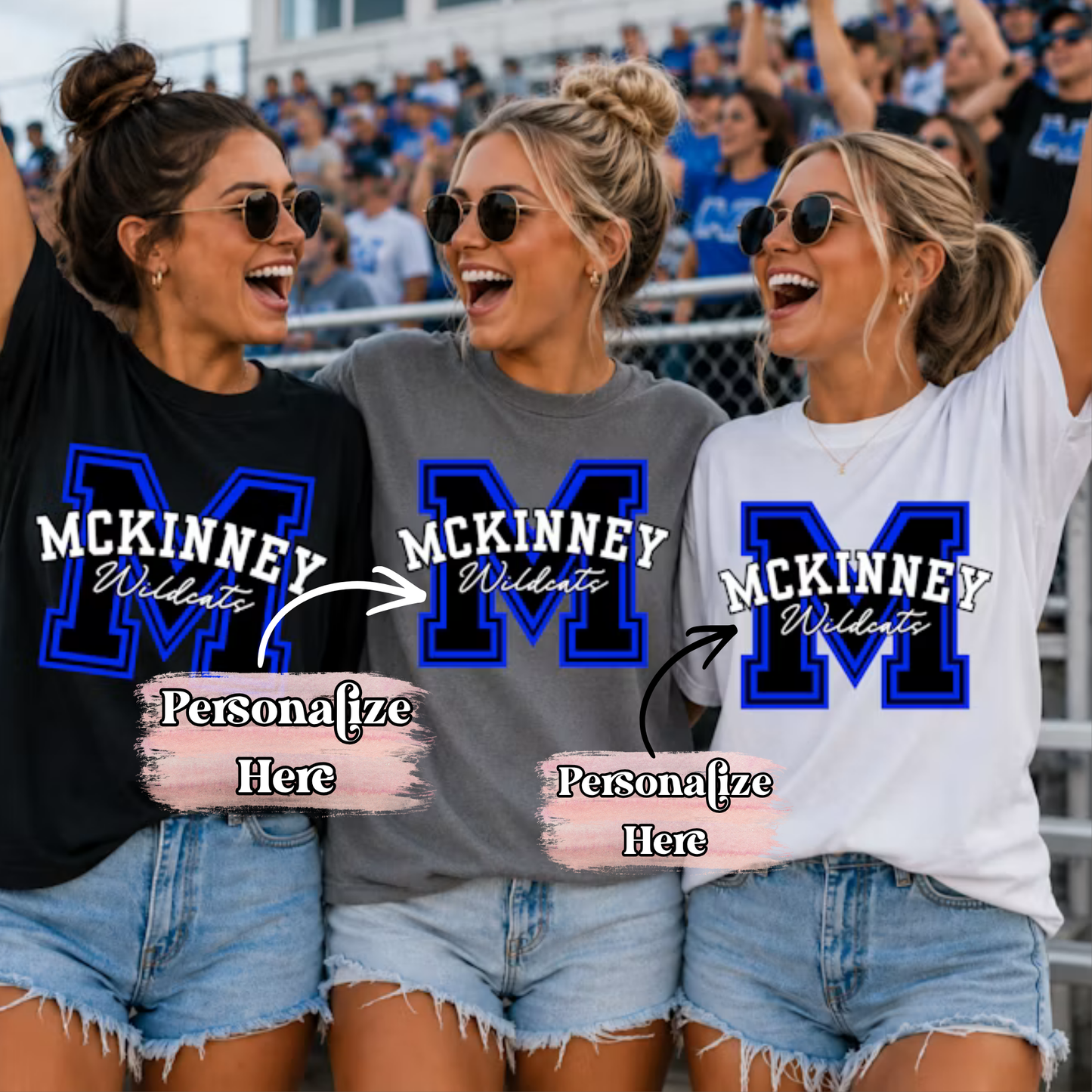 Varsity Letter Mascot -  ‼️Fully Customizable Transfer‼️