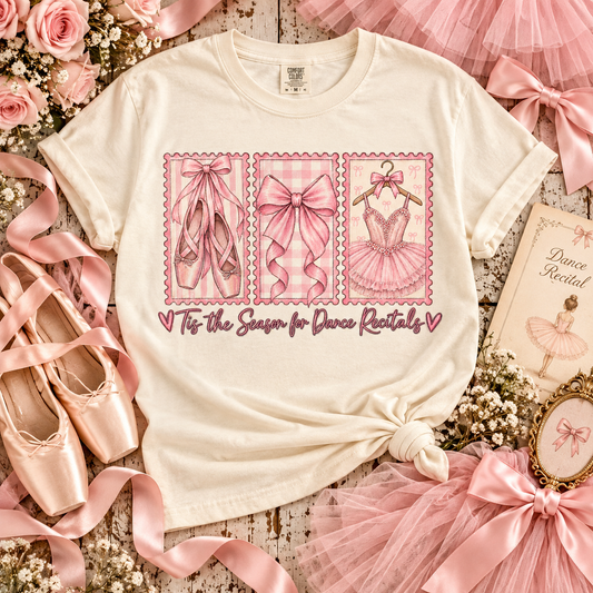 Tis the Season for Dance Recitals Pink Stamp Set (DTF)