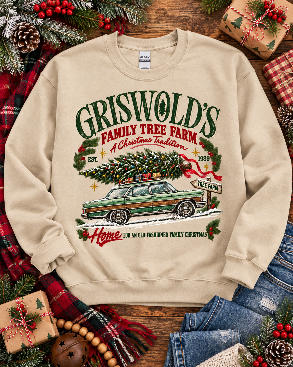 Griswold's Family Tree Farm Christmas Tradition Est 1989 (DTF)