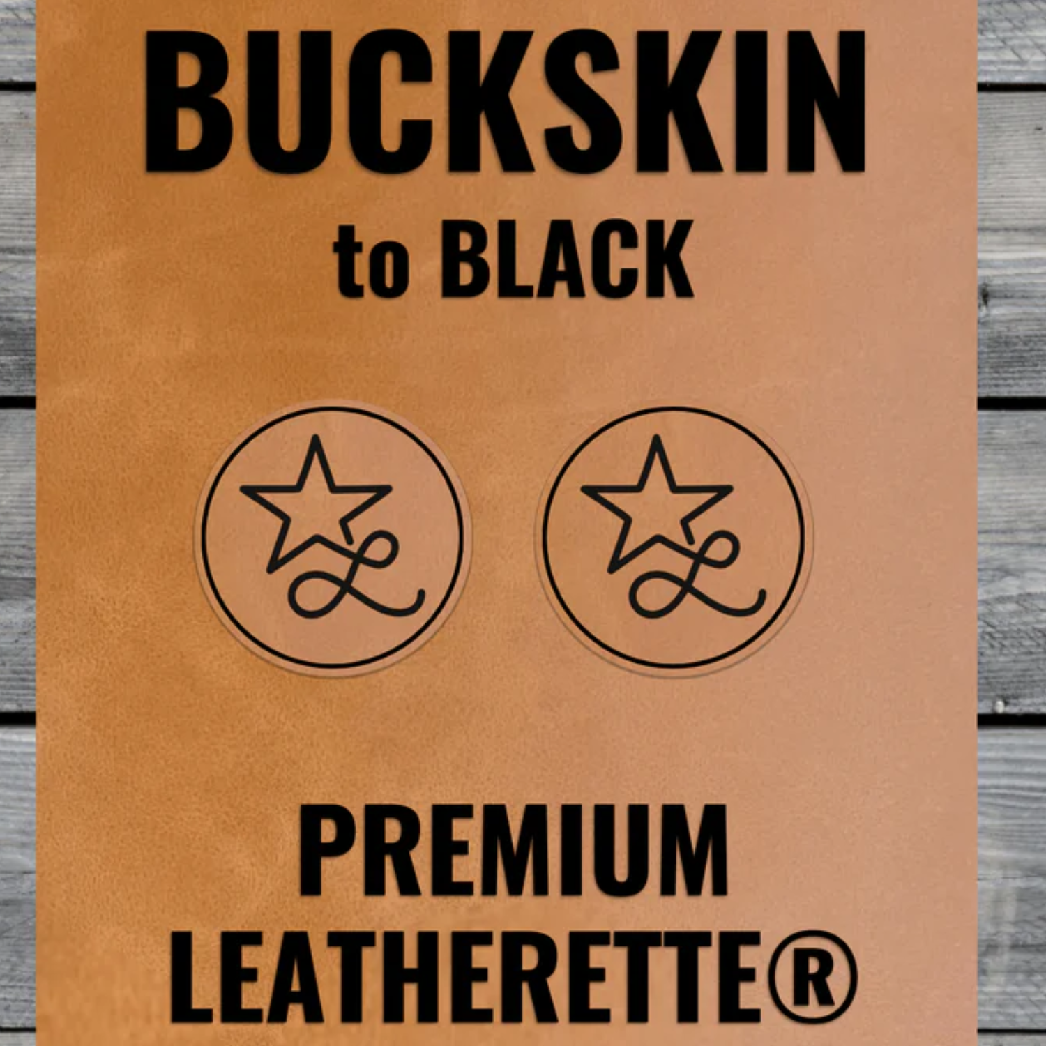 Mama Square Floral Leather Patch