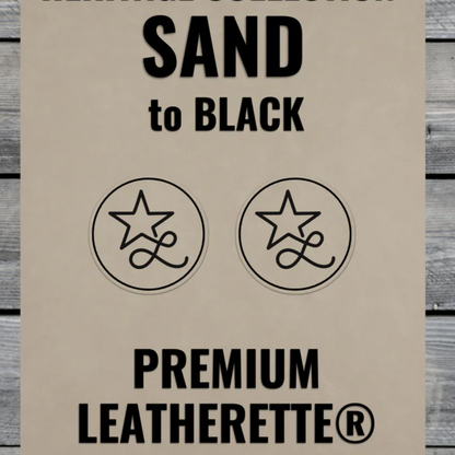 Living Life By The Seams Leather Patch