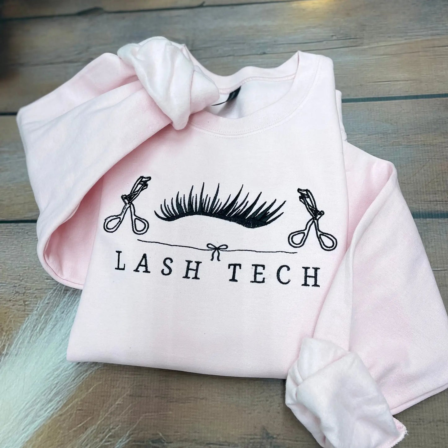 Lash Tech Embroidered Comfort Colors Tee