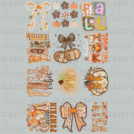 FALL VIBES 30X48 - PREMADE GANG SHEET