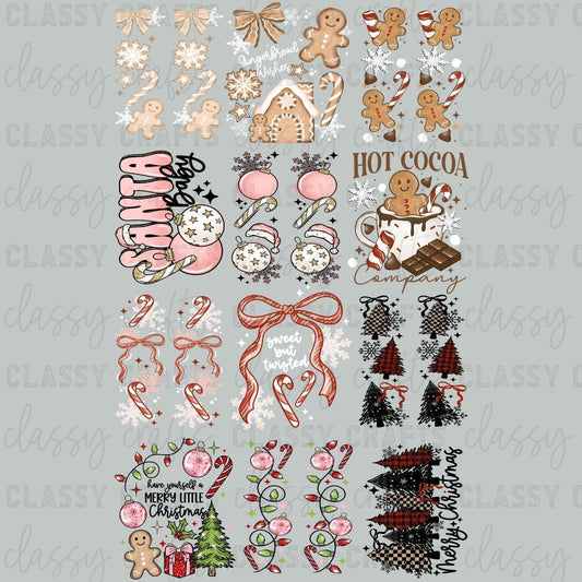Santa Baby with sleeves 30x48 - PREMADE GANG SHEET