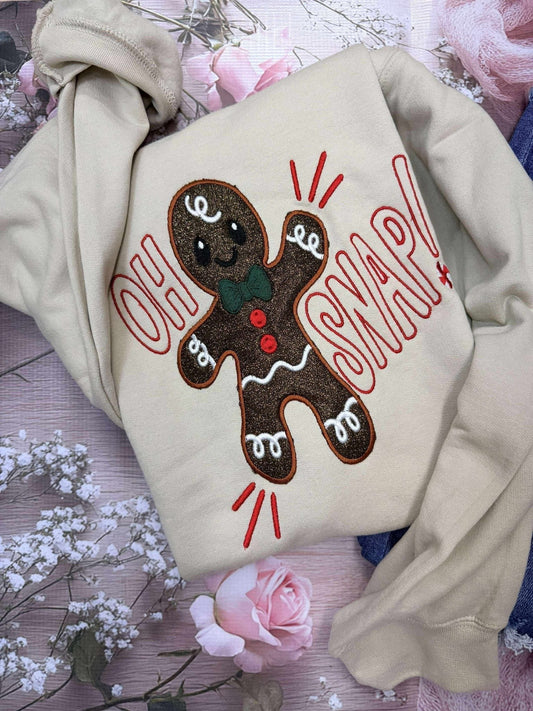 Oh Snap! Embroidered Comfort Colors Tee