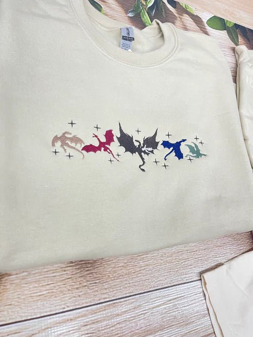 Fourth Wing Embroidered