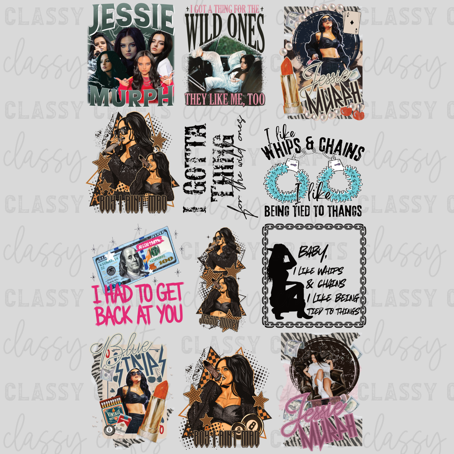 Boy I Ain't Mad - 30x48 - PREMADE GANG SHEET