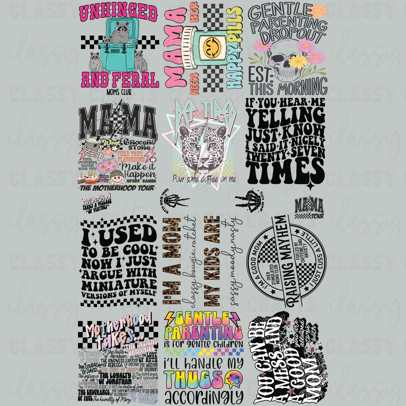 Motherhood - 30x48 - PREMADE GANG SHEET