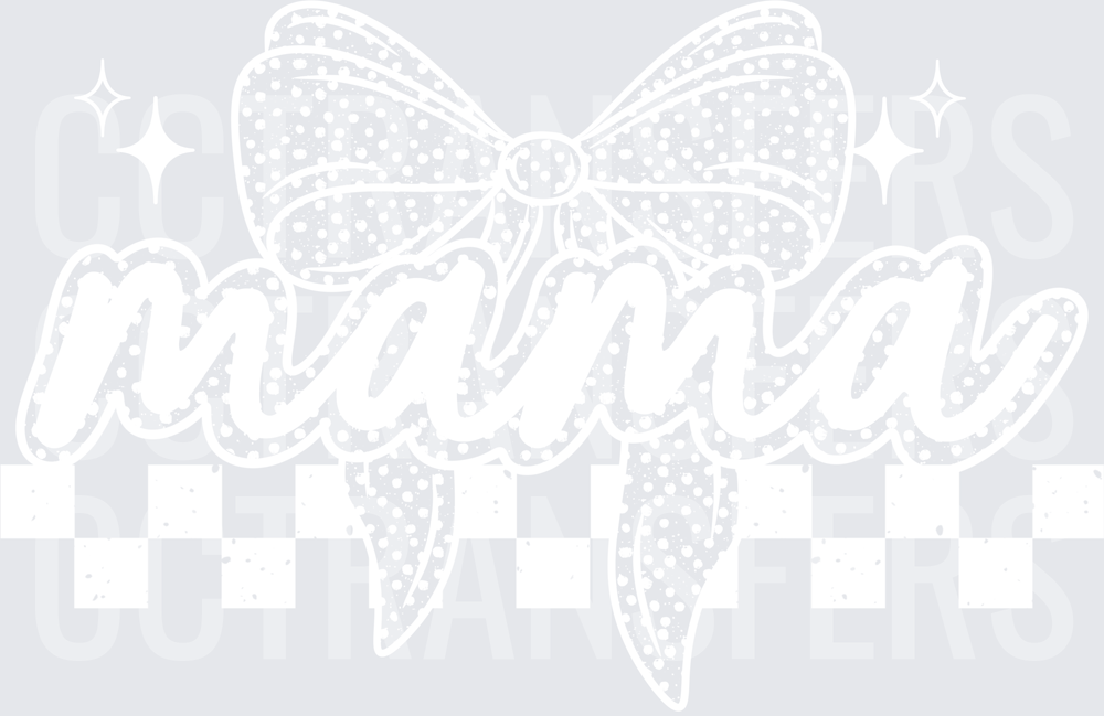 Bold Graphic Design on White Background (DTF)