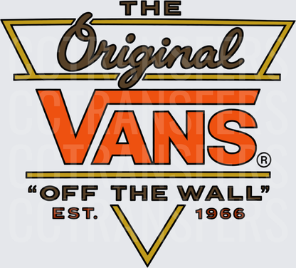 The Original Off The Wall Est. 1966 Retro Logo (DTF)