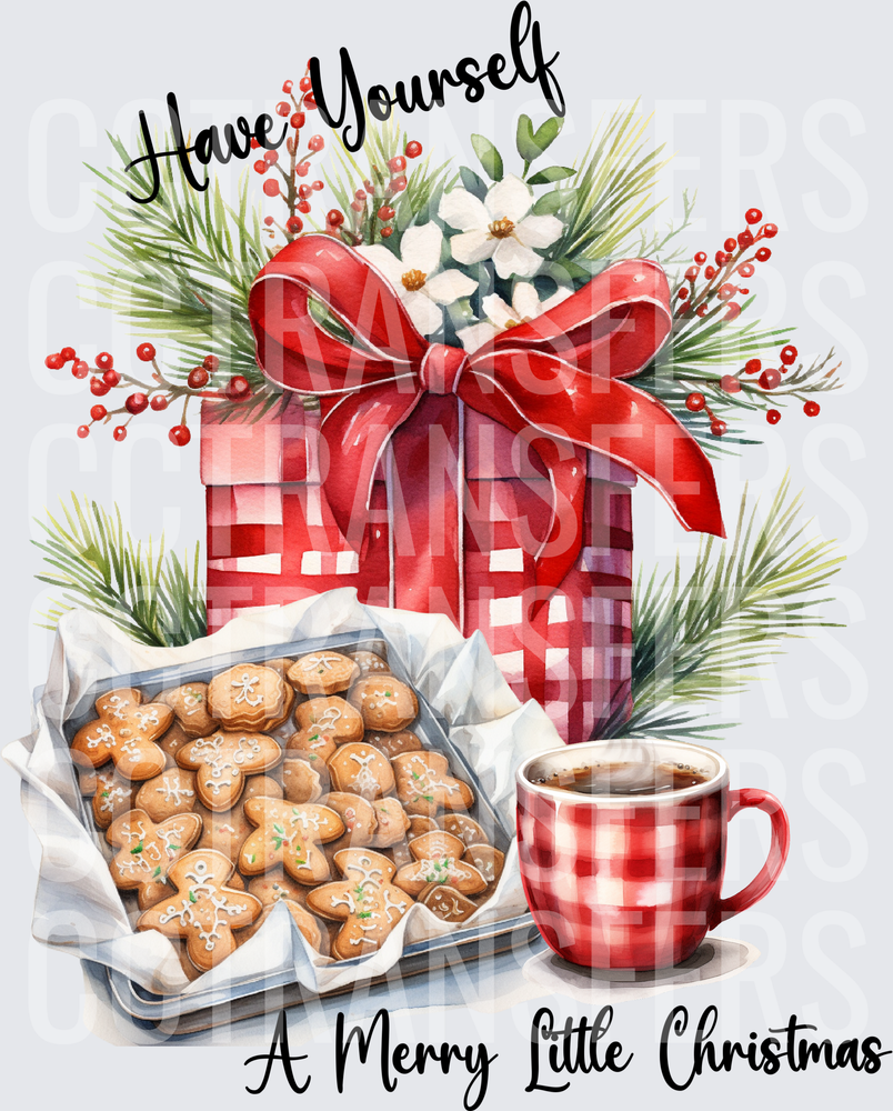 Have Yourself A Merry Little Christmas Cookies & Coffee (DTF)