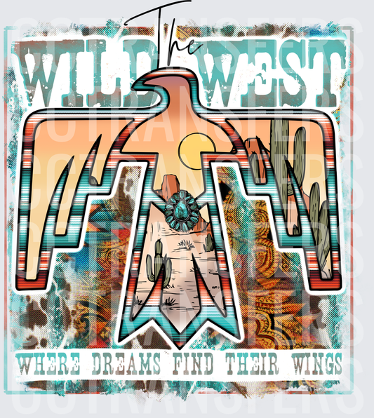 The Wild West Where Dreams Find Their Wings Thunderbird Desert (DTF)
