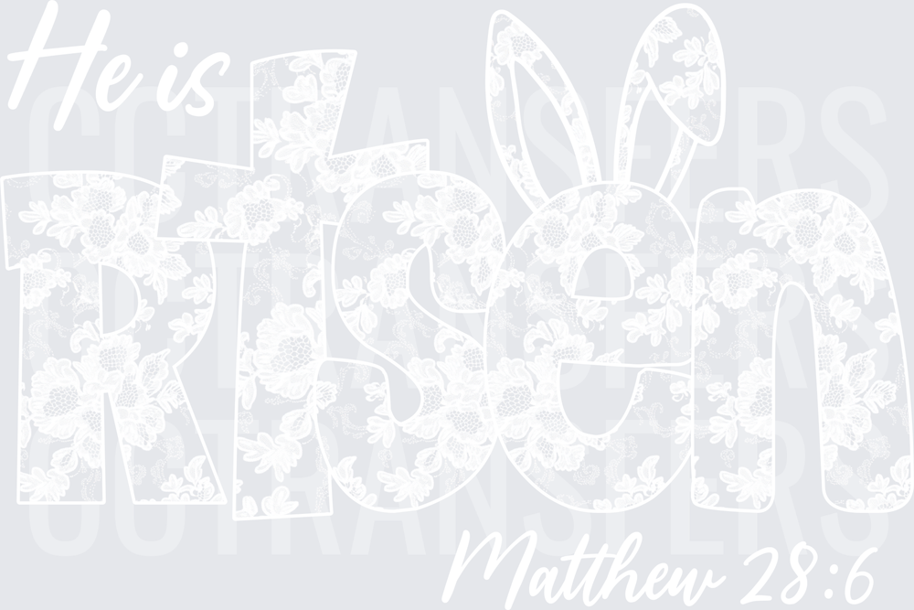 Blank White Canvas Minimal Clean Design (DTF)