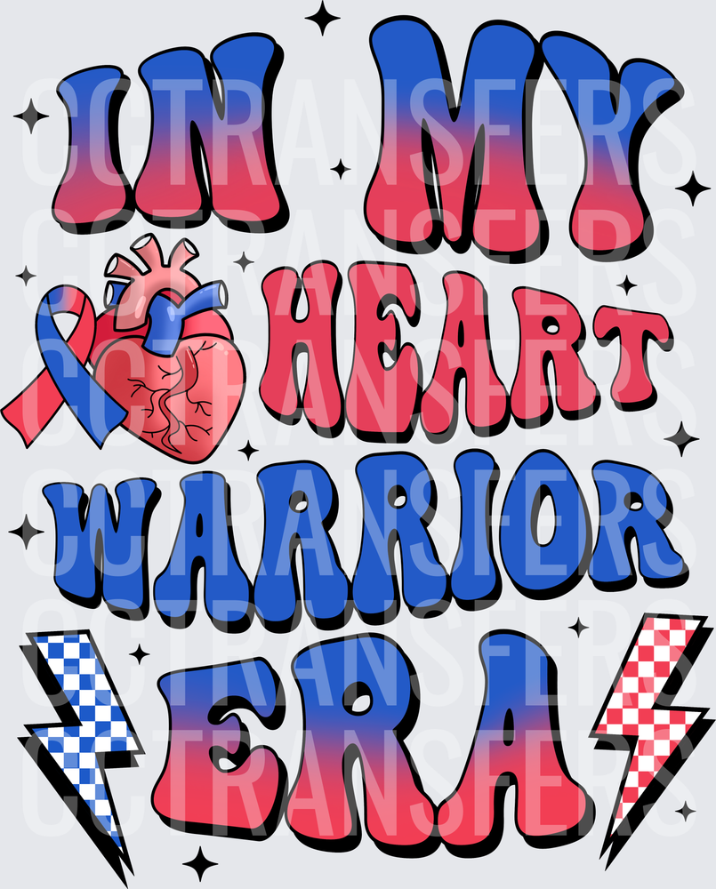 In My Heart Warrior Era Anatomical Heart Awareness (DTF)