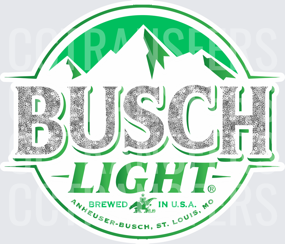 Green Mountain Beer Logo Brewed In USA Circle Design (DTF)