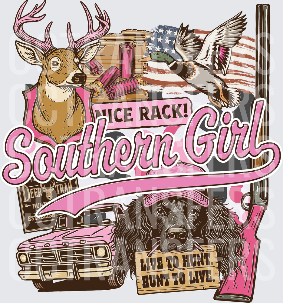 Southern Girl Nice Rack Live To Hunt Hunt To Live (DTF)