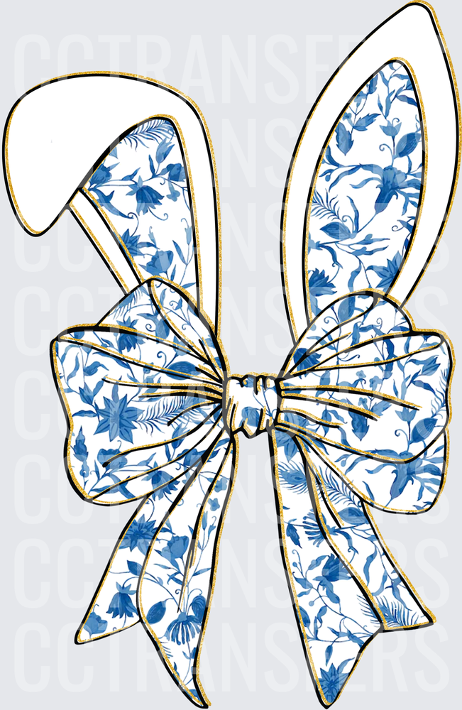 Blue Easter Bunny Coquette