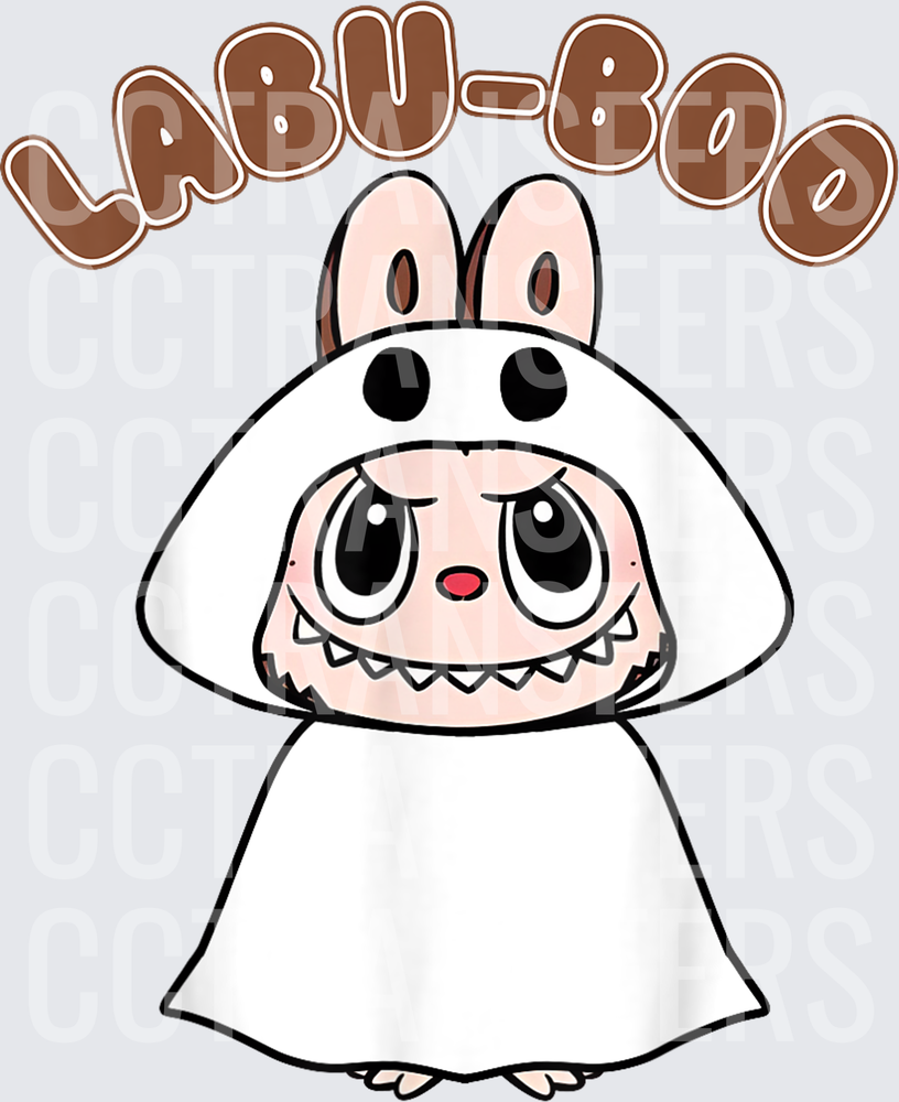 Labu-Boo Cute Bunny Ghost Costume Character (DTF)