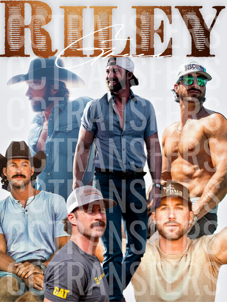 Country Singer Multi-Photo Collage (DTF)