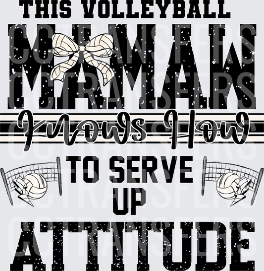 This Volleyball Mamaw Knows How To Serve Up Attitude (DTF)