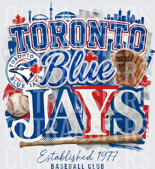Toronto Blue Jays Established 1977 Baseball Club (DTF)