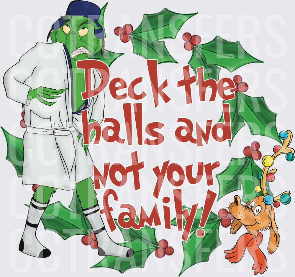 Deck The Halls And Not Your Family G-Man Holiday (DTF)