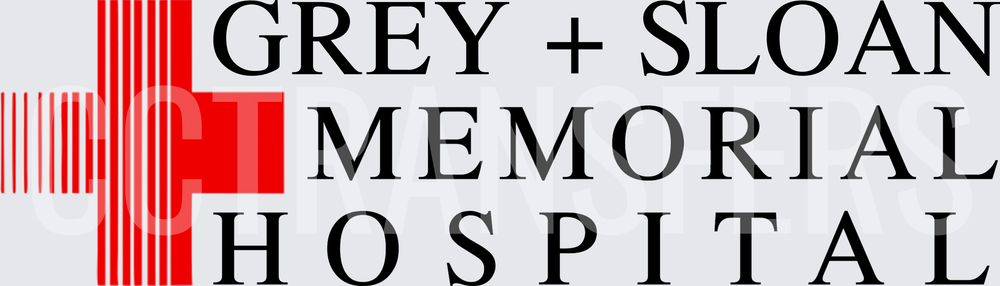 Grey + Sloan Memorial Hospital Logo Design (DTF)