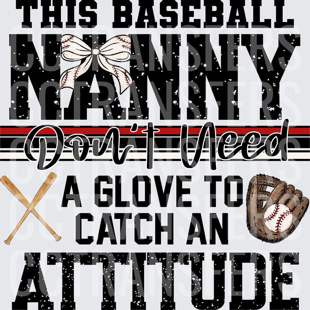 This Baseball Nanny Don't Need A Glove To Catch An Attitude (DTF)