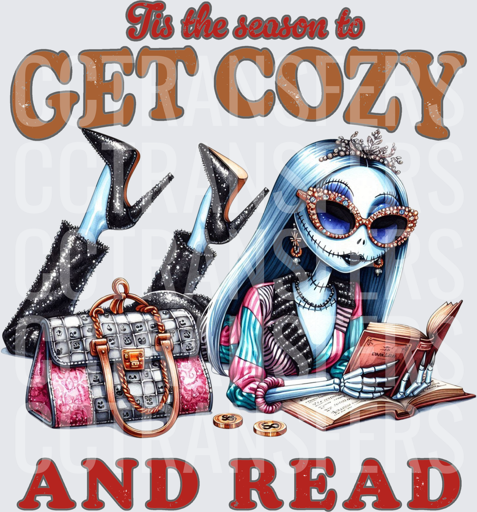 Tis The Season To Get Cozy And Read Skeletal Girl (DTF)