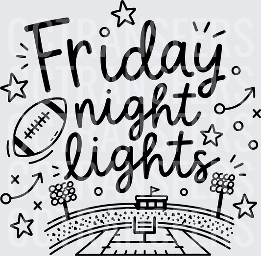 Friday Night Lights Football Stadium Script (DTF)