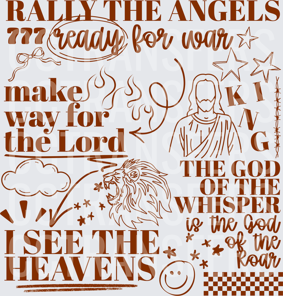 Rally The Angels 777 Ready For War Make Way For The Lord (DTF)