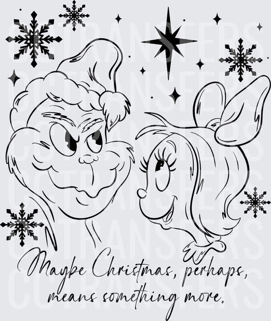G-Man & Cindy Lou Maybe Christmas Means Something More (DTF)