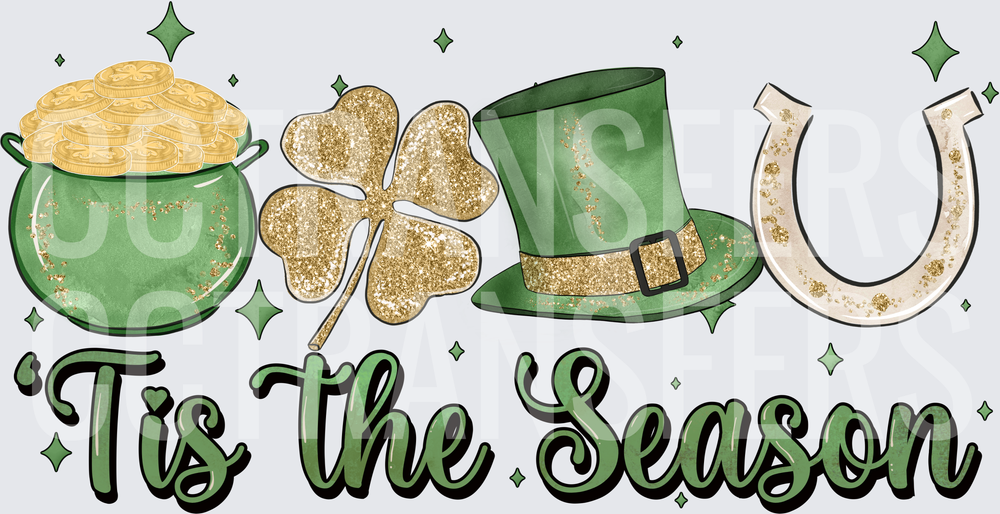 Tis The Season St. Patrick's Day Lucky Icons (DTF)