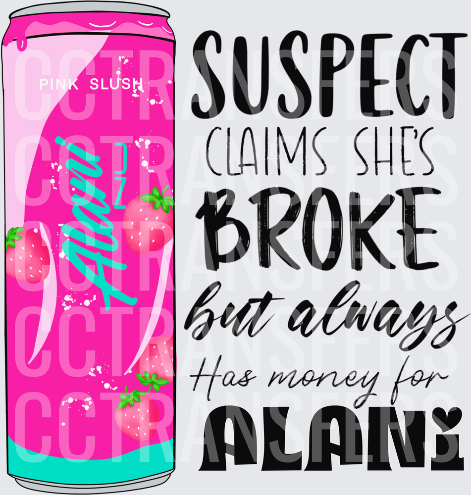 Suspect Claims She's Broke But Always Has Money For Energy Drink (DTF)