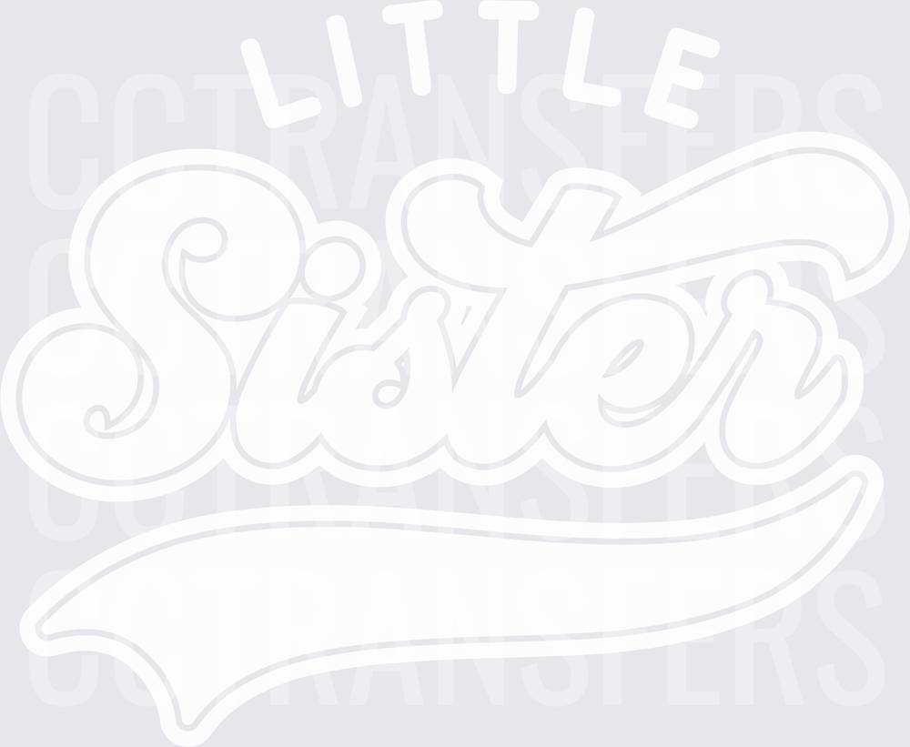 Little Ornate Royal Crown Word Art (DTF)