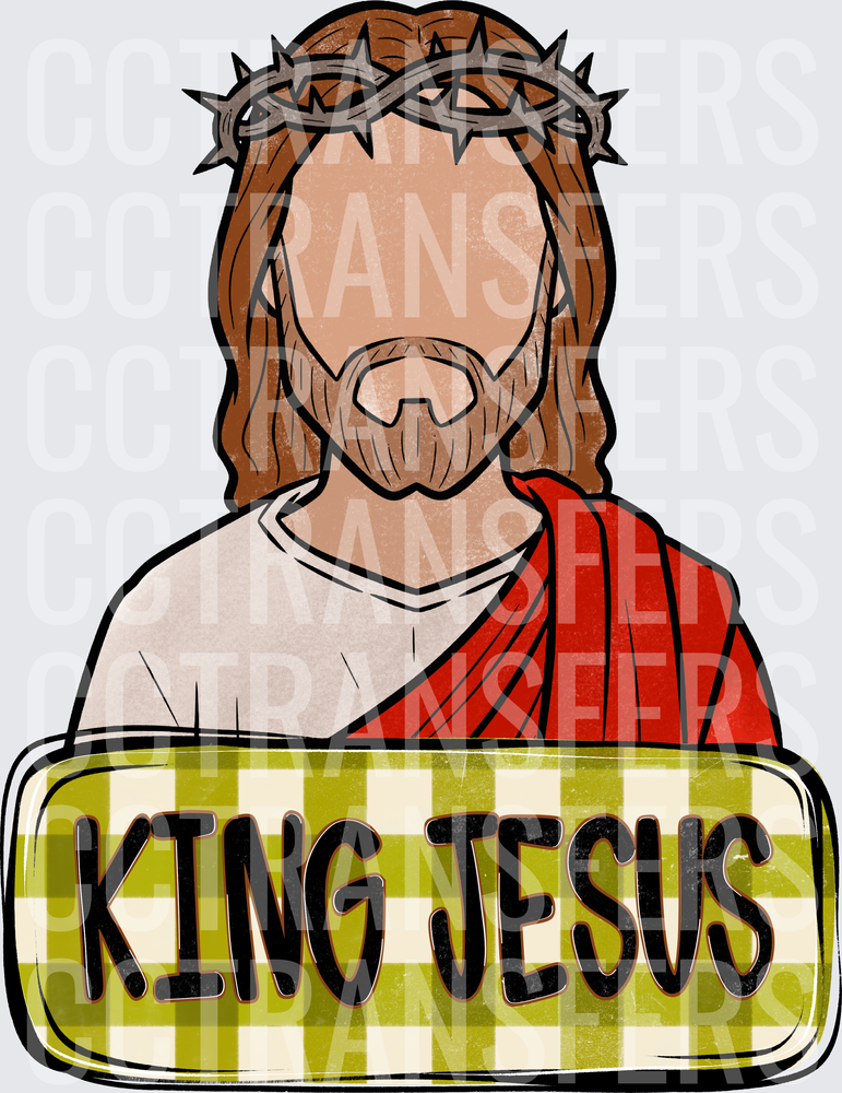 King Jesus Crown of Thorns Religious Figure (DTF)