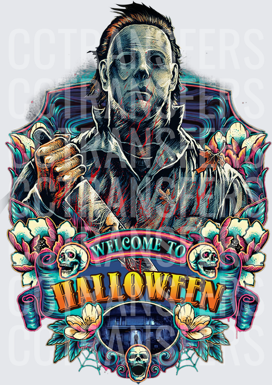Welcome To Halloween Masked Killer Horror Villain (DTF)