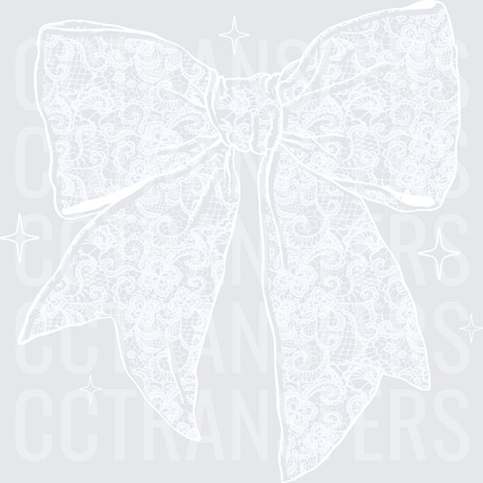 Ornate Floral Filigree Butterfly Wings Light Blue (DTF)