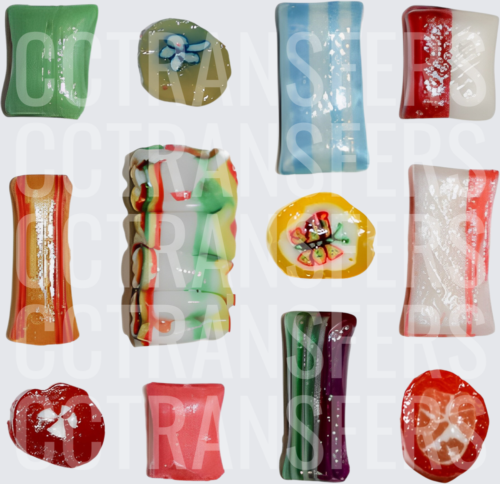 Colorful Hard Candy Assortment Collection (DTF)
