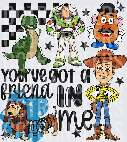 You've Got A Friend In Me Toy Characters Group (DTF)
