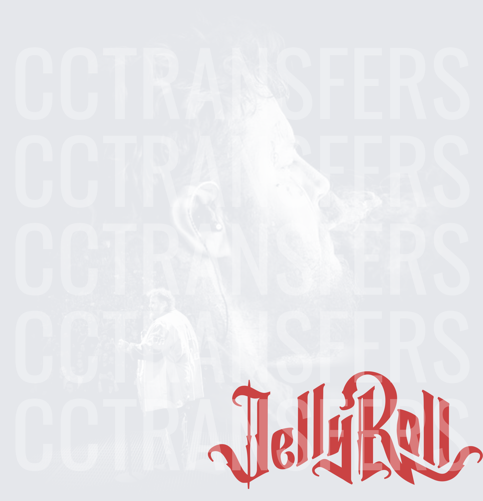 Red Gothic Script Logo (DTF)
