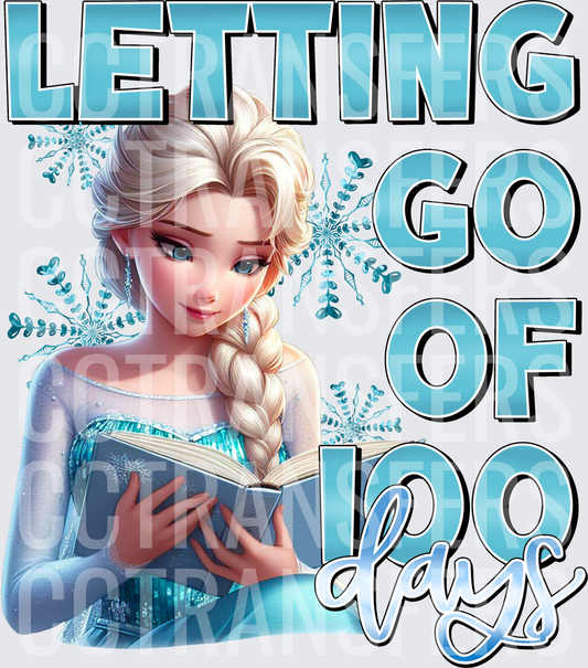 Letting Go Of 100 Days Ice Princess Reading Book (DTF)