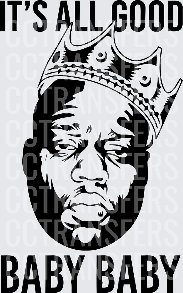 It's All Good Baby Baby Crown Hip Hop Legend (DTF)