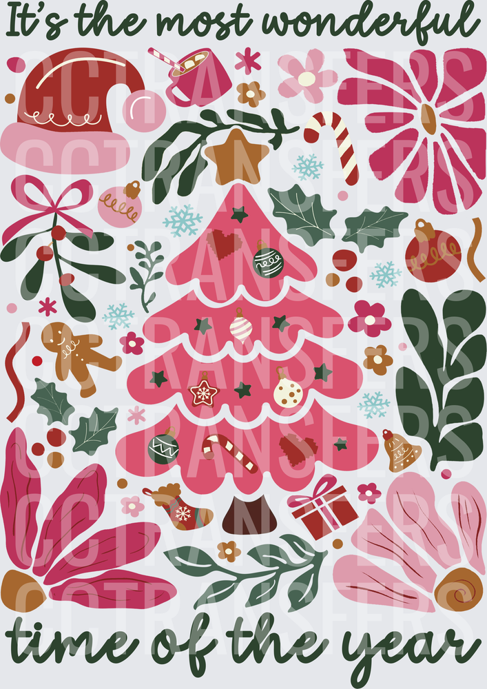 It's The Most Wonderful Time Of The Year Christmas (DTF)