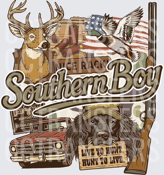 Southern Boy Nice Rack Live To Hunt Hunt To Live (DTF)