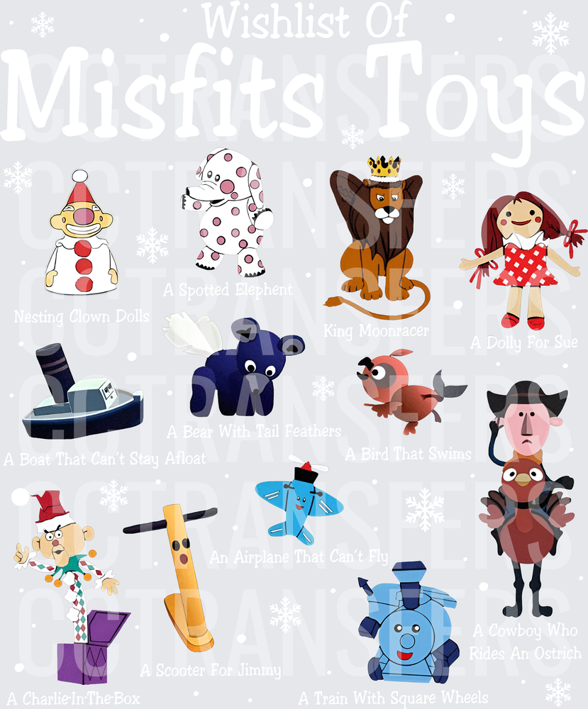 Misfit Toys Classic Character Set Collection (DTF)