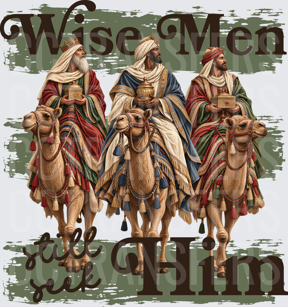 Wise Men Still Seek Him Three Kings on Camels (DTF)