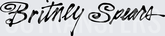Signature Script Cursive Logo (DTF)